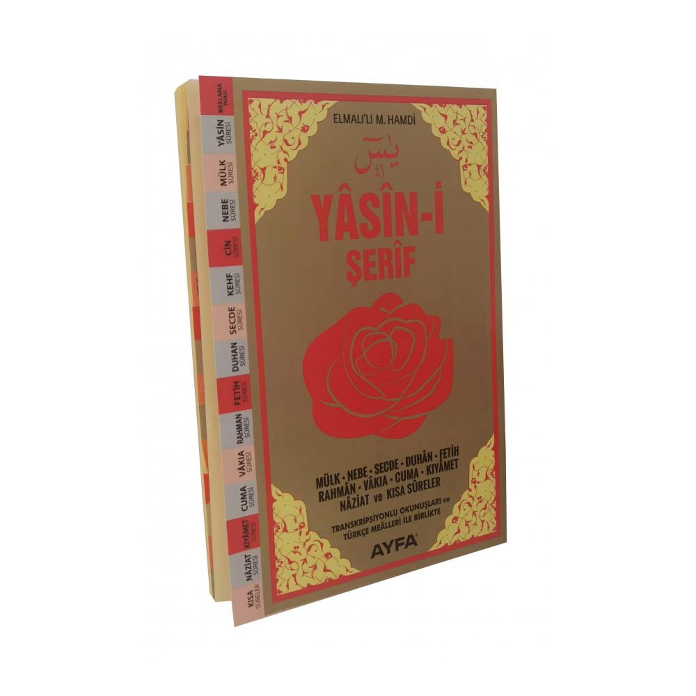 AYFA / YASİNİ ŞERİF - ORTA BOY TÜRKÇELİ(KOD.155)