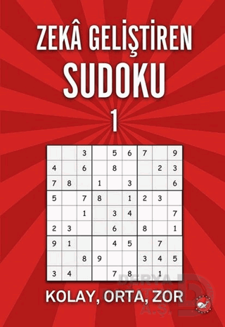 BEYAZ BALİNA / ZEKA GELİŞTİREN SUDOKU 1