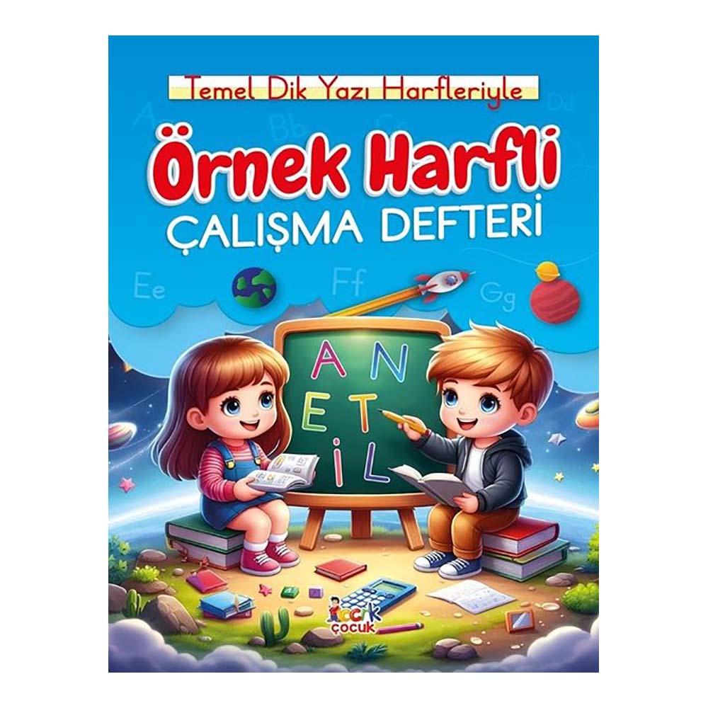 BICIRIK / ÖRNEK HARFLİ ÇALIŞMA DEFTERİ (A4 EBAT)