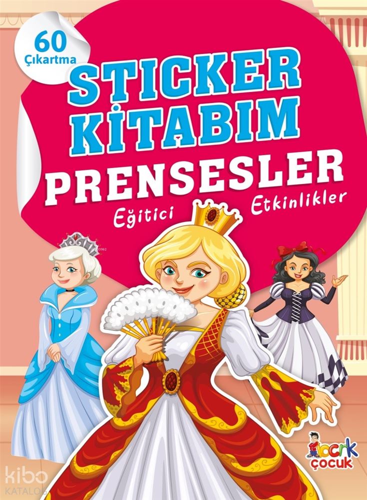 BICIRIK / STICKER KİTABIM - PRENSESLER