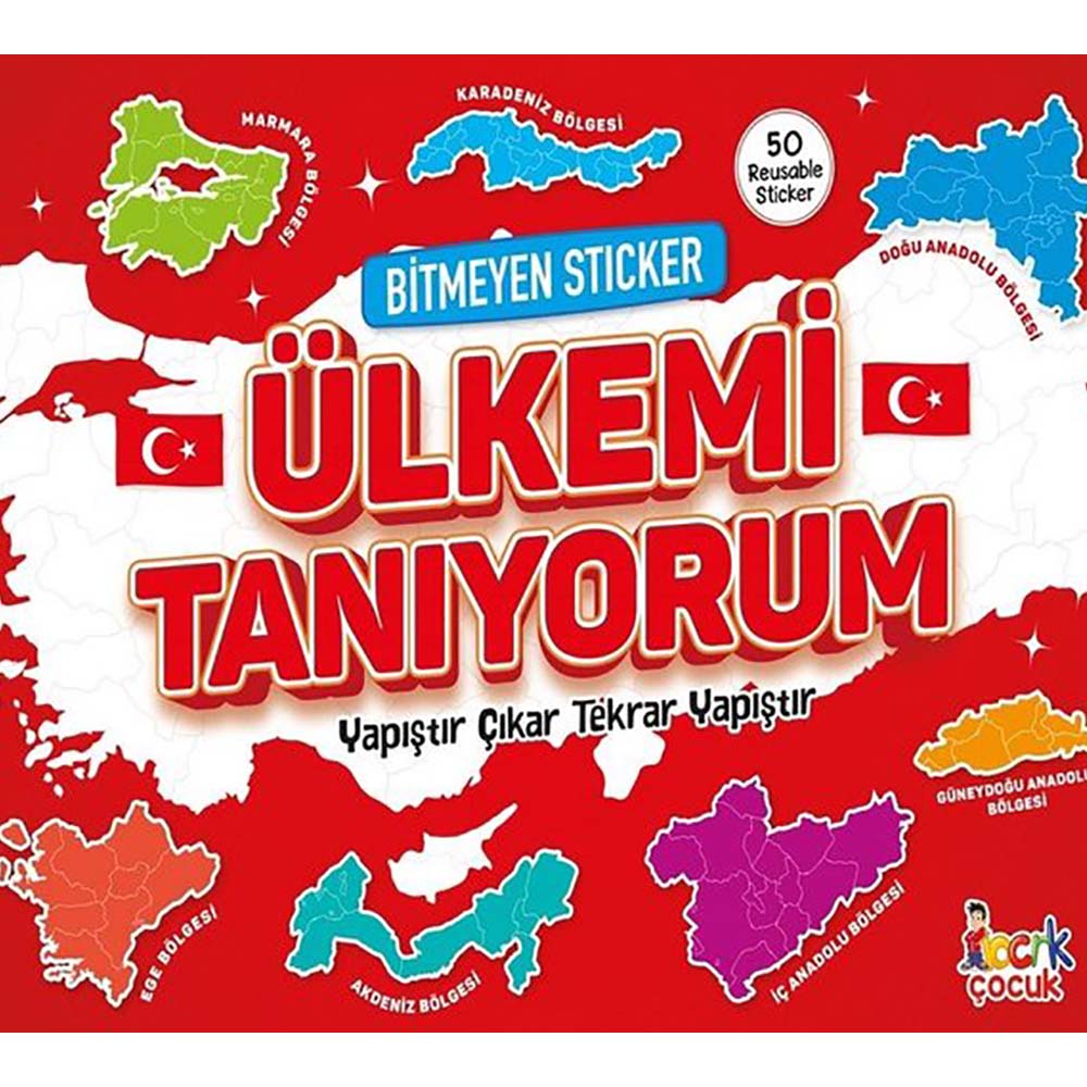 BICIRIK / BİTMEYEN STICKER - ÜLKEMİ TANIYORUM