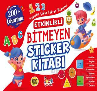 BICIRIK / BİTMEYEN STICKER KİTABI(ETKİNLİKLİ)