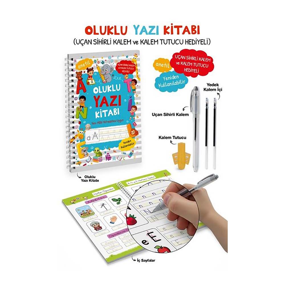 BİGKİDS / OLUKLU YAZI KİTABI