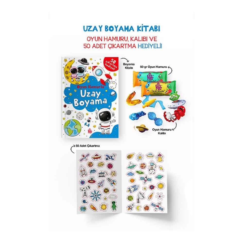 BİGKİDS / OYUN HAMURLU - UZAY BOYAMA