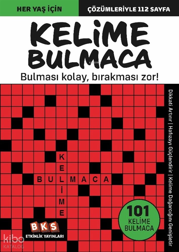 BKS ETKİNLİK / KELİME BULMACA - HER YAŞ İÇİN