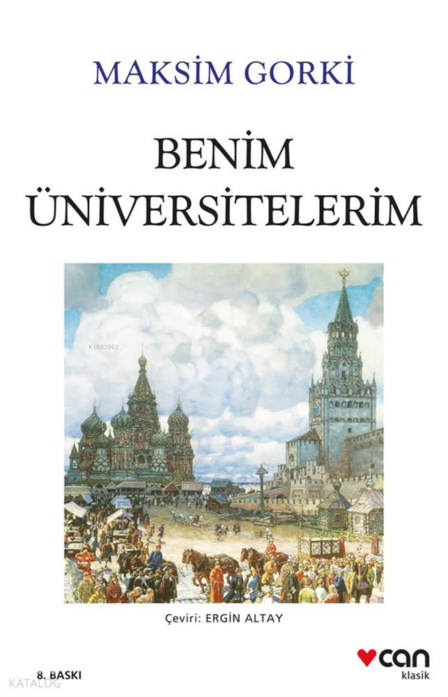 CAN / BENİM ÜNİVERSİTELERİM -YENİ BEYAZ KAPAK