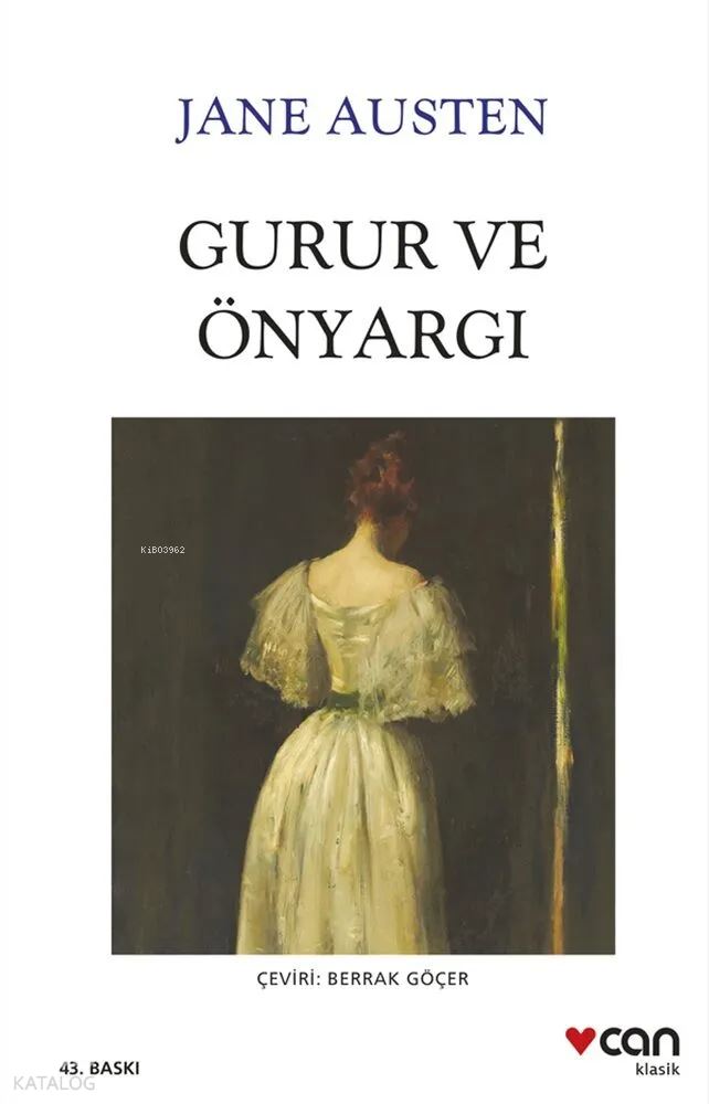 CAN / GURUR VE ÖNYARGI (BEYAZ KORTON KAPAK)