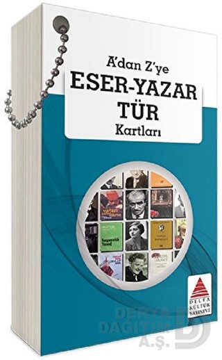 DELTA / A DAN Z YE ESER YAZAR TÜR KARTLARI