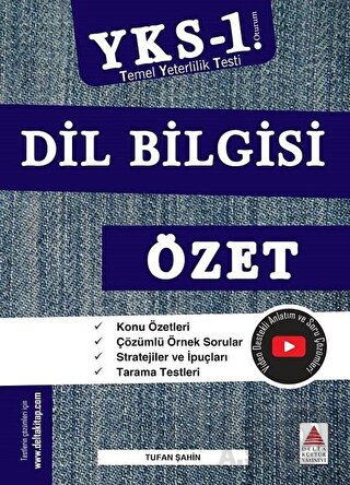 DELTA / YKS -1 -TYT DİL BİLGİSİ ÖZET