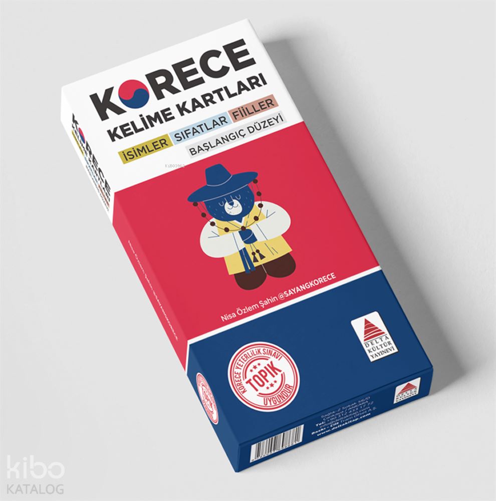 DELTA / KORECE KELİME KARTLARI KUTU