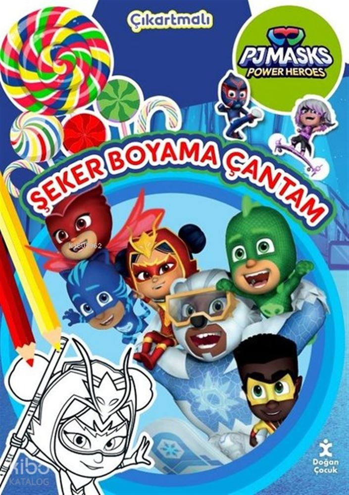 DOĞAN / ŞEKER BOYAMA ÇANTAM - PJMASK