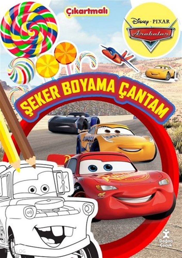 DOĞAN / ŞEKER BOYAMA ÇANTAM - ARABALAR