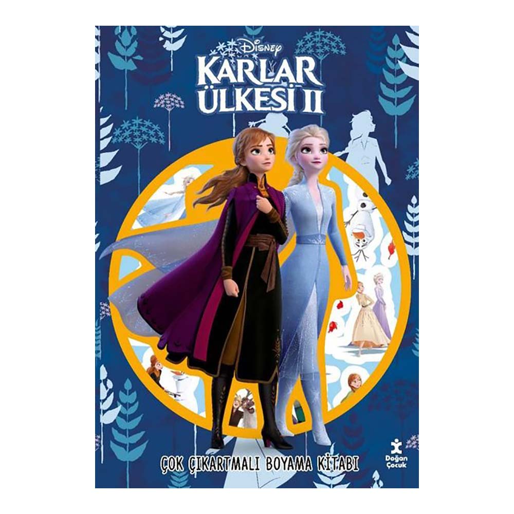 DOĞAN / DİSNEY KARLAR ÜLKESİ 2 - ÇOK ÇIKARTMALI BOYAMA KİTABI