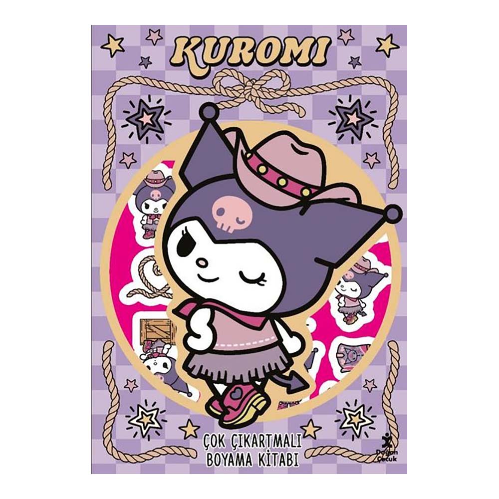 DOĞAN / KUROMİ - ÇOK ÇIKARTMALI BOYAMA KİTABI