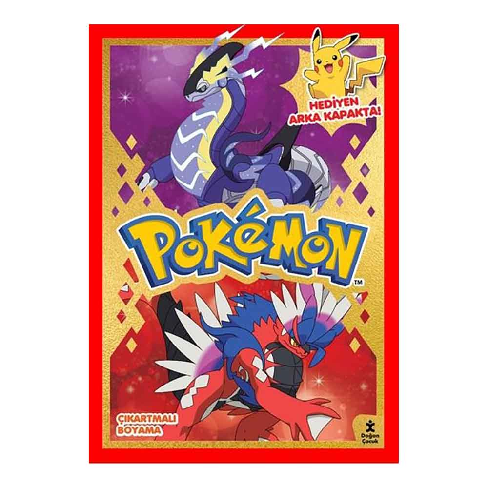 DOĞAN / PARTİ ZAMANI BOYAMA - POKEMON