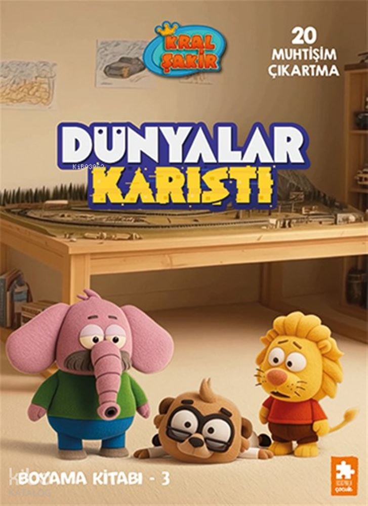 EKSİK PARÇA / KRAL ŞAKİR BOYAMA KİTABI - 3