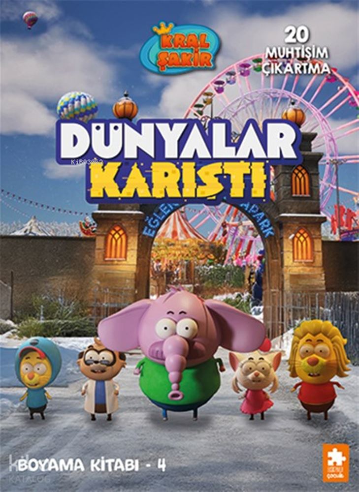 EKSİK PARÇA / KRAL ŞAKİR BOYAMA KİTABI - 4