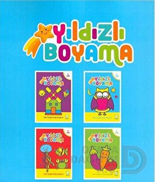 EMA KİTAP / YILDIZ LI BOYAMA 1 - 4 ( 4 KİTAP TAKIM)