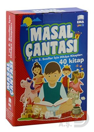 EMA KİTAP / MASAL ÇANTASI 1 VE 2.SINIF 40 KİTAP