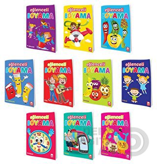 EMA KİTAP / EĞLENCELİ BOYAMA (10 KİTAP TAKIM)