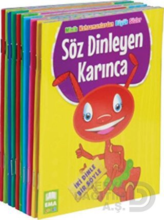 EMA KİTAP / MİNİK KAHRAMANLARDAN BÜYÜK SÖZLER 1VE2 SINIF (10 KİTAP TAKIM)