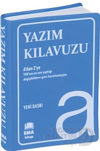 EMA KİTAP / YAZIM KILAVUZU - PLASTİK (BİALA) KAPAK ( A DAN Z YE - YENİ BASKI)