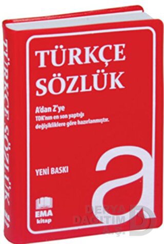 EMA KİTAP / TÜRKÇE SÖZLÜK - PLASTİK (BİALA) KAPAK