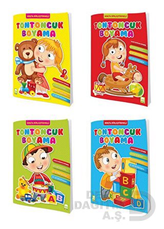 EMA KİTAP / TONTONCUK BOYAMA 4 KİTAP TAKIM