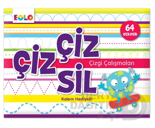 EOLO / ÇİZ ÇİZ SİL - ÇİZGİ ÇALIŞMALARI (64 ETKİNLİK)