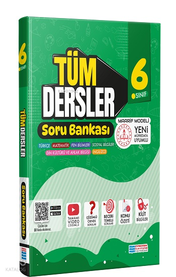 EVRENSEL / 6. SINIF TÜM DERSLER SORU BANKASI