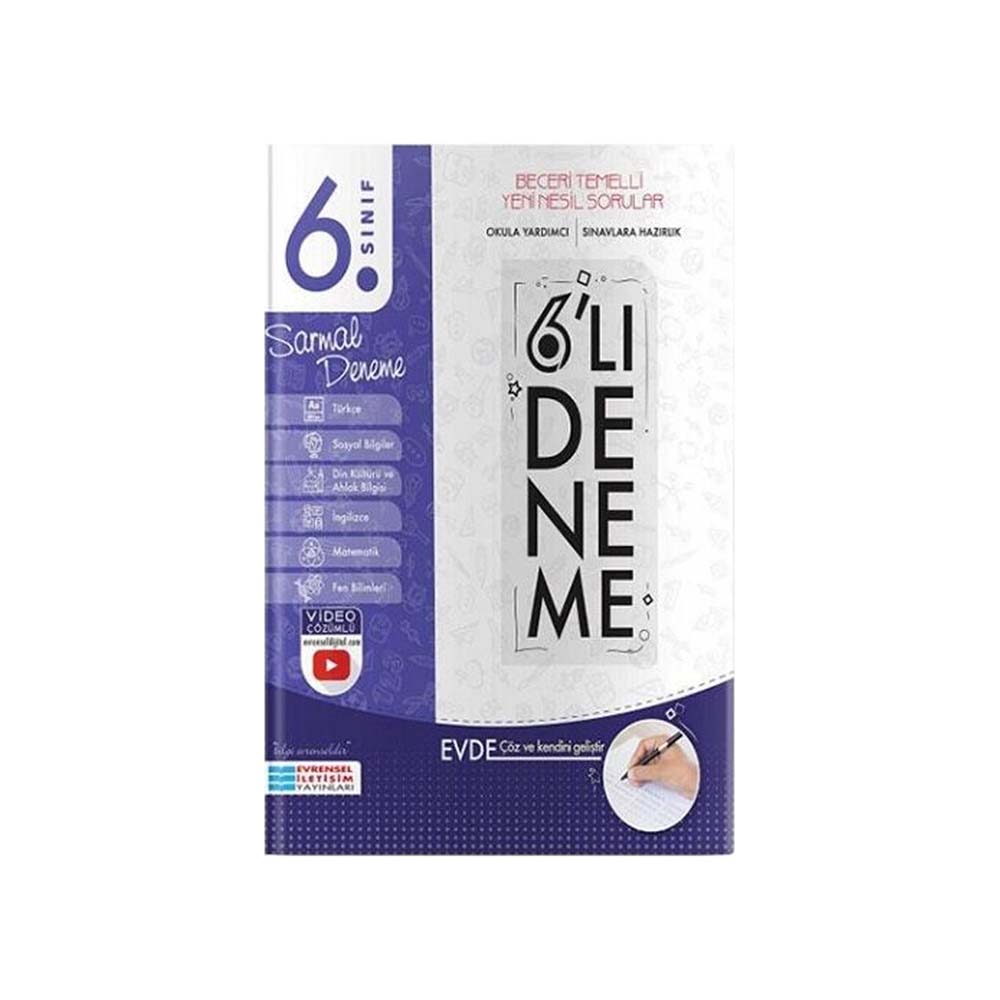 EVRENSEL / 6.SINIF 6 LI SARMAL DENEME