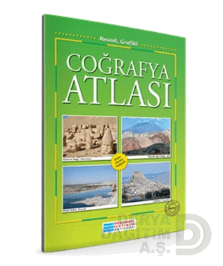 EVRENSEL / COĞRAFYA ATLASI (KARTON KAPAK) RESİMLİ - GRAFİKLİ