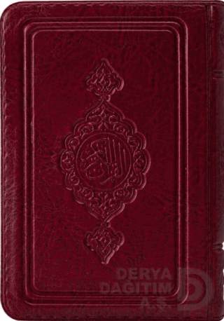 HAYRAT / KURANI KERİM CEP (2 RENKLİ BORDO YAL - KILIFLI)