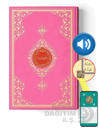 HAYRAT / KUR'AN-I KERİM HAFIZ 2 RENKLİ PEMBE