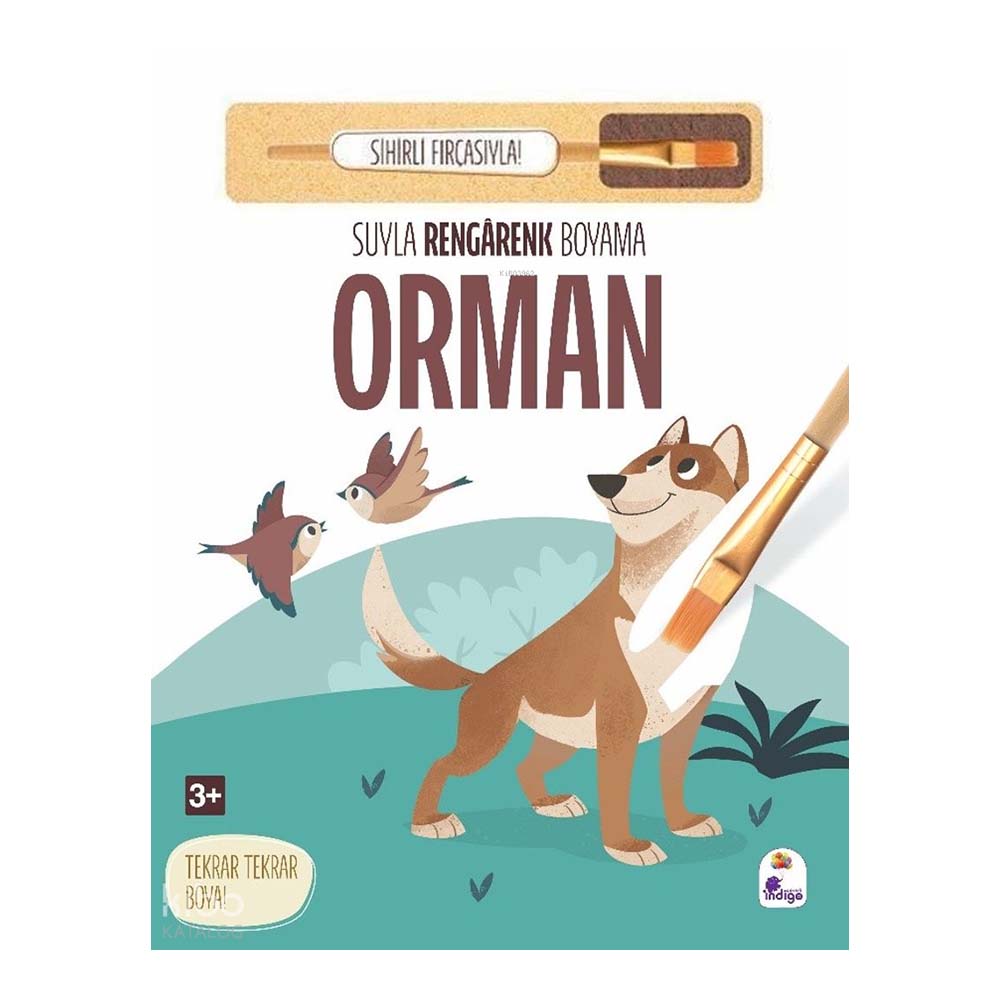 İNDİGO / SUYLA RENGARENK BOYAMA - ORMAN