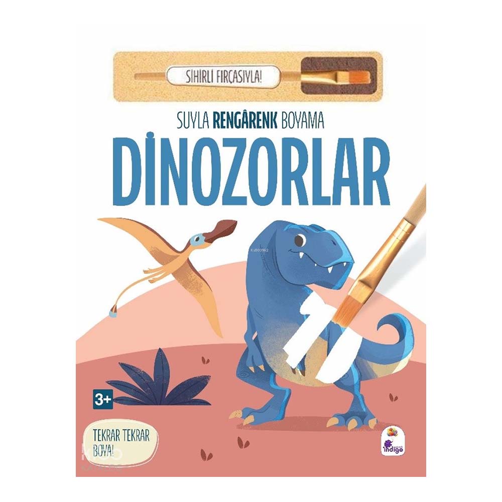 İNDİGO / SUYLA RENGARENK BOYAMA - DİNOZORLAR