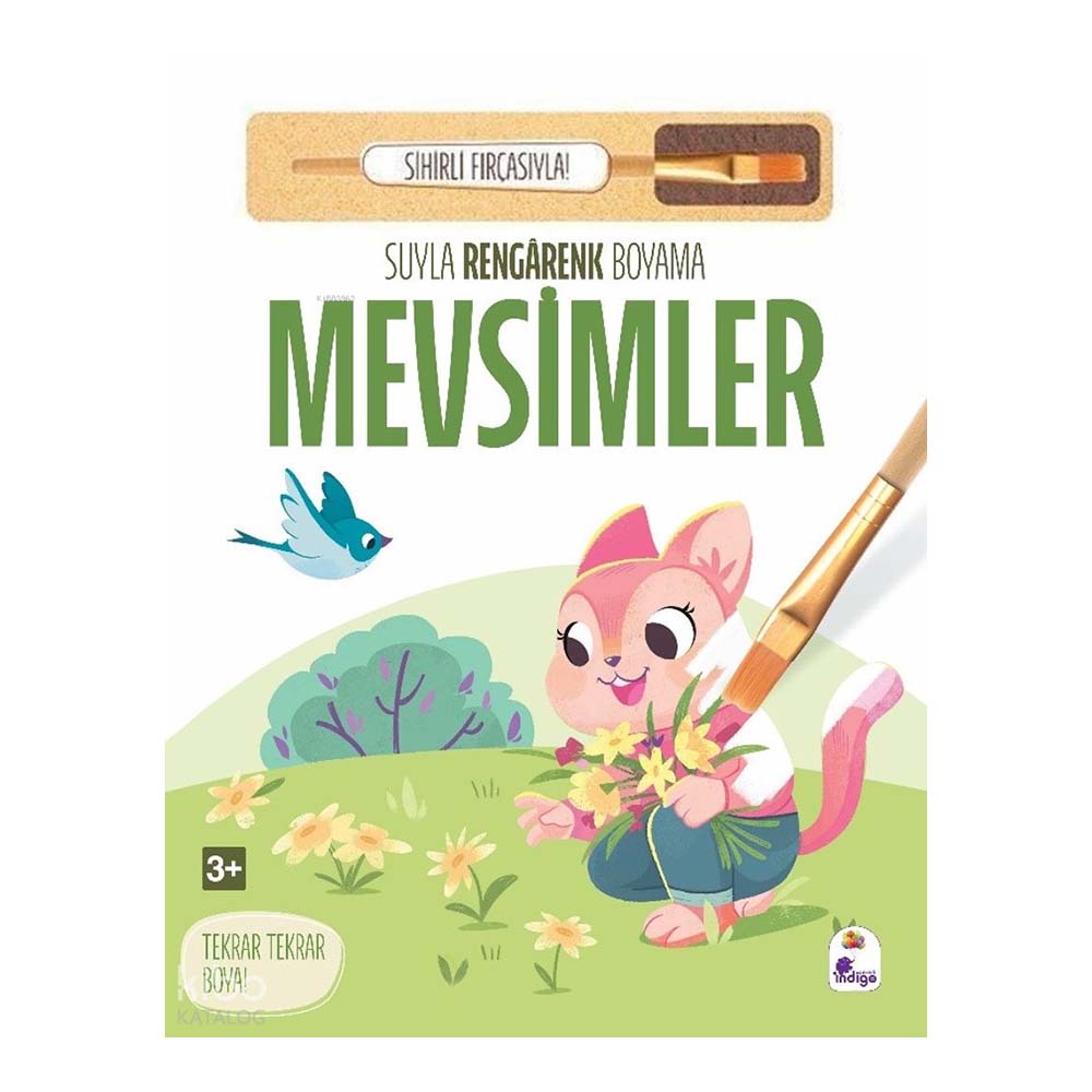 İNDİGO / SUYLA RENGARENK BOYAMA - MEVSİMLER