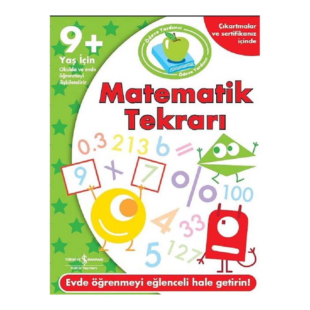 İŞBANKASI / MATEMATİK TEKRARI - 9+ YAŞ (ÖDEVE YARDIMCI)