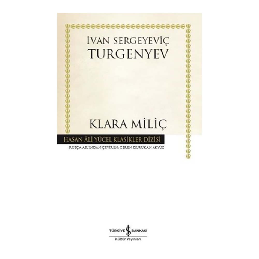 İŞBANKASI / KLARA MİLİÇ / TURGENYEV