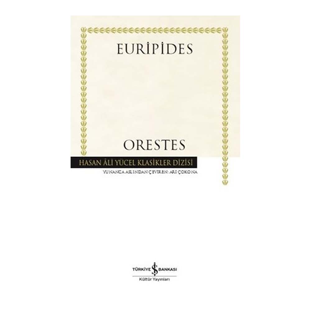 İŞBANKASI / EURİPİDES / ORESTES