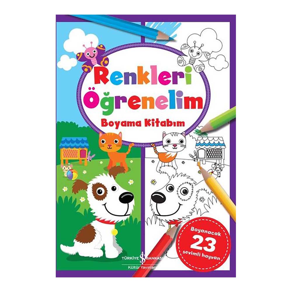 İŞBANKASI / RENKLERİ ÖĞRENELİM BOYAMA KİTABIM