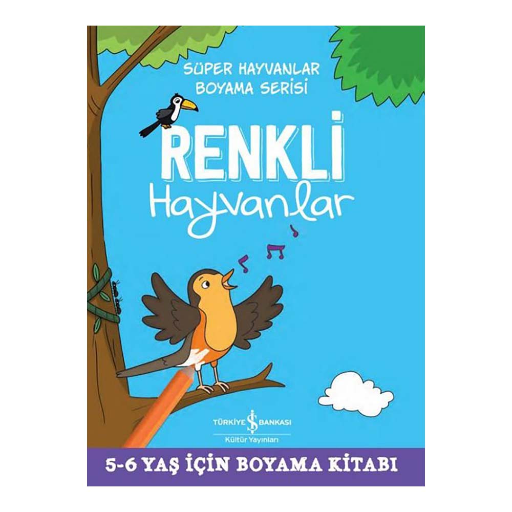İŞBANKASI / SÜPER HAYVANLAR BOYAMA - RENKLİ HAYVANLAR