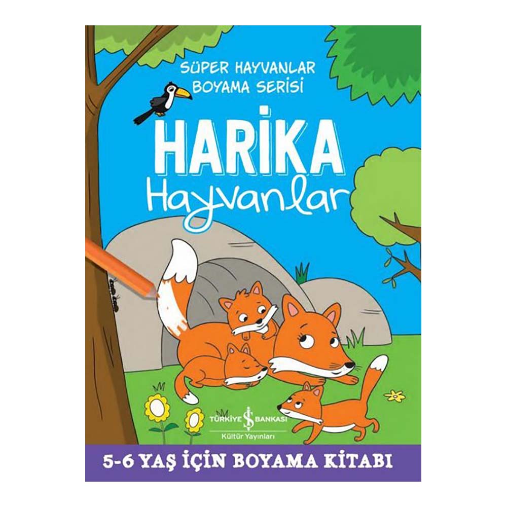 İŞBANKASI / SÜPER HAYVANLAR BOYAMA - HARİKA HAYVANLAR