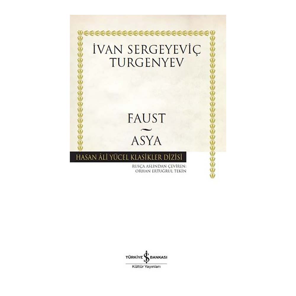 İŞBANKASI / FAUST - ASYA (KARTON KAPAK)