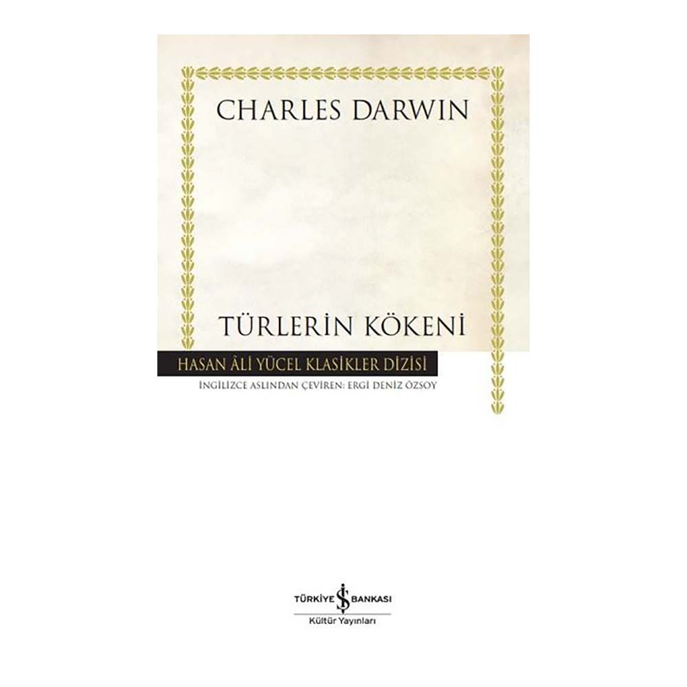 İŞBANKASI / TÜRLERİN KÖKENİ (KARTON KAPAK)
