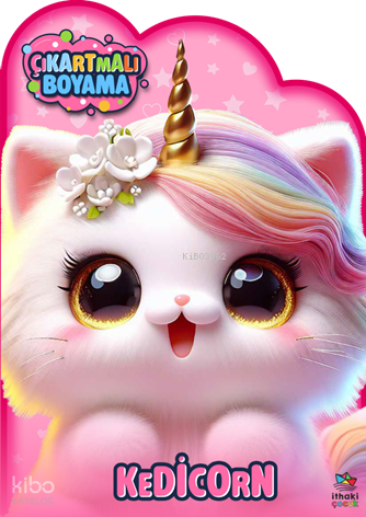İTHAKİ / ÇIKARTMALI BOYAMA - KEDİCORN