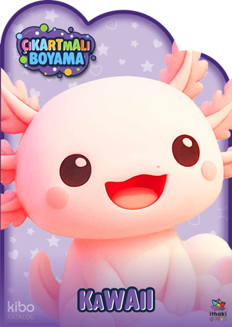 İTHAKİ / ÇIKARTMALI BOYAMA - KAWAII