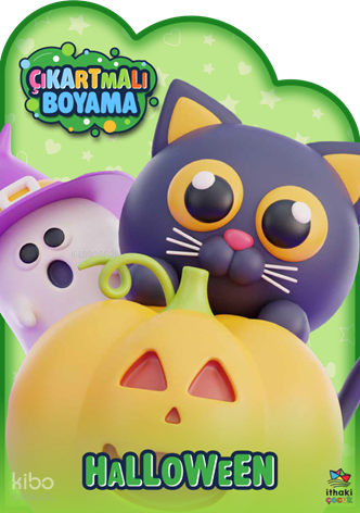 İTHAKİ / ÇIKARTMALI BOYAMA - HALLOWEEN