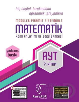 KAREKÖK / AYT MPS MATEMATİK - 2 ( 19559 YENİ ) AYT 2.KİTAP KONU ANLATIMI VE