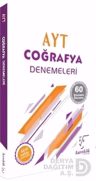 KAREKÖK / AYT COĞRAFYA DENEMELERİ YENİ